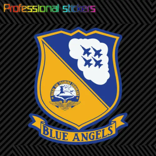 Blue Angels Shield Sticker Die Cut Vinyl Air Show Blue Angel Demonstration Stickers for Cars, Bicycles, Laptops, Motos
Blue Angels Shield Sticker Die Cut Vinyl Air Show Blue Angel Demonstration Stickers for Cars, Bicycles, Laptops, Motos