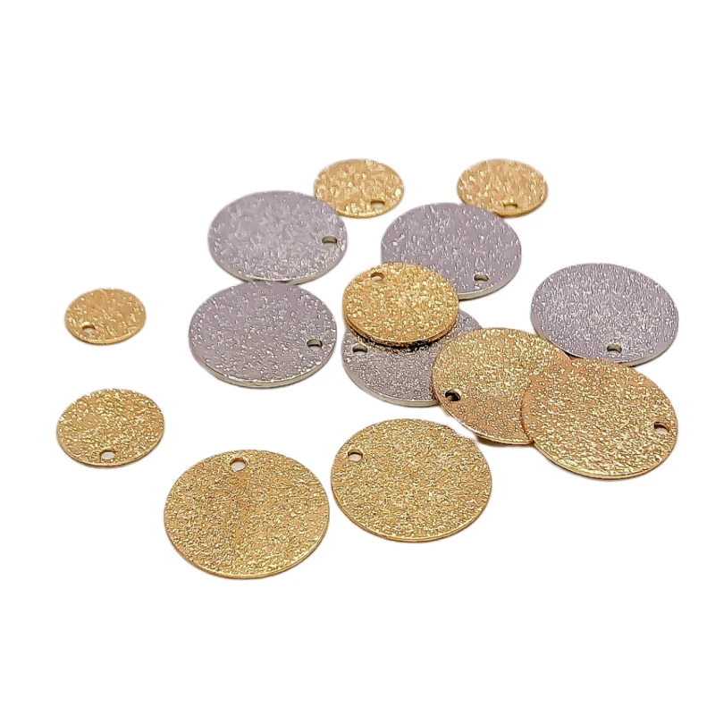 White K Gold Color Round Metal Slice Pendant Charms Necklace Earrings Accessories Supplies for Jewelry Making Diy Material 10pcs
White K Gold Color Round Metal Slice Pendant Charms Necklace Earrings Accessories Supplies for Jewelry Making Diy Material 10pcs