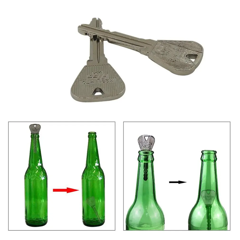 

Metal Magic Trick Toy Folding Key Thru Bottle Or Metal Ring Penetration Magic Trick Props Magic Joke Toy Magic Show Prop