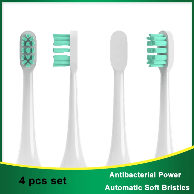 XIAOMI T300/500 4pcs for CE Replace Brush Heads Pink Green Healthy Oral Toothbrush Clean Soft DuPont Brush Head
XIAOMI T300/500 4pcs for CE Replace Brush Heads Pink Green Healthy Oral Toothbrush Clean Soft DuPont Brush Head