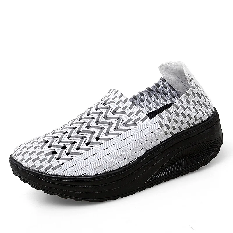 Women Flat Causal Shoes Weave Loafers Shallow Ship On Platform Wedges Breathable Summer Sneakers Walk Fashion Lightweight
Women Flat Causal Shoes Weave Loafers Shallow Ship On Platform Wedges Breathable Summer Sneakers Walk Fashion Lightweight