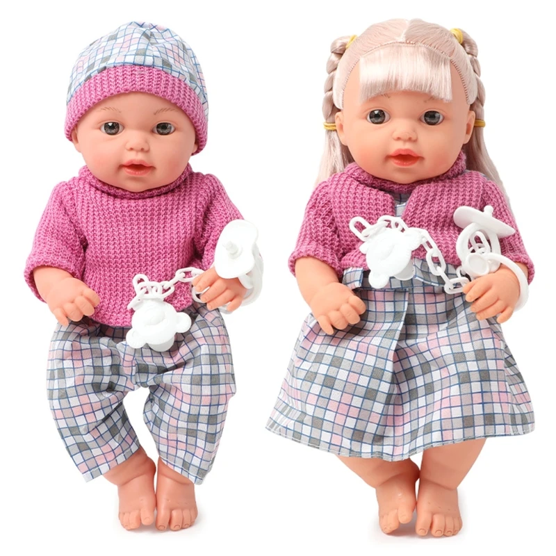 Happyy baby Реалистичная кукла реборн 12 дюймов с 12 звуками и цепочкой для соски для раннего ребенка подарок для обучения
Happyy baby Реалистичная кукла реборн 12 дюймов с 12 звуками и цепочкой для соски для раннего ребенка подарок для обучения