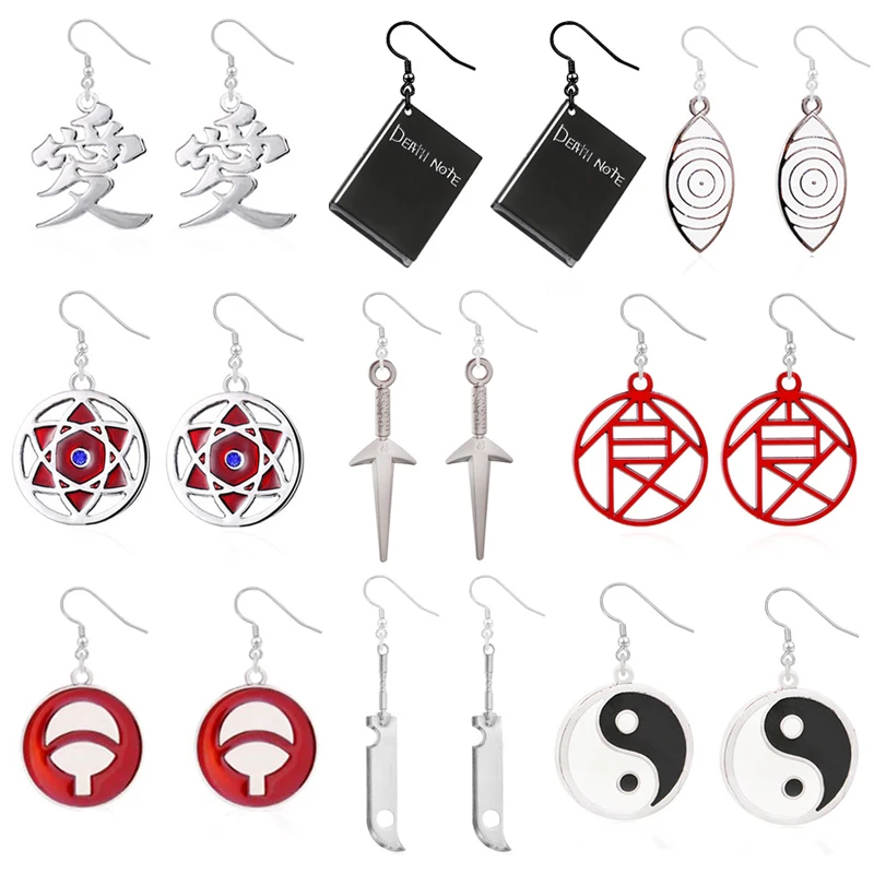 Japan Anime Cosplay Jewelry Akatsuki Organization Enamel Red Cloud Pendant Drop Earrings One Piece Death Note Double L Earring
Japan Anime Cosplay Jewelry Akatsuki Organization Enamel Red Cloud Pendant Drop Earrings One Piece Death Note Double L Earring