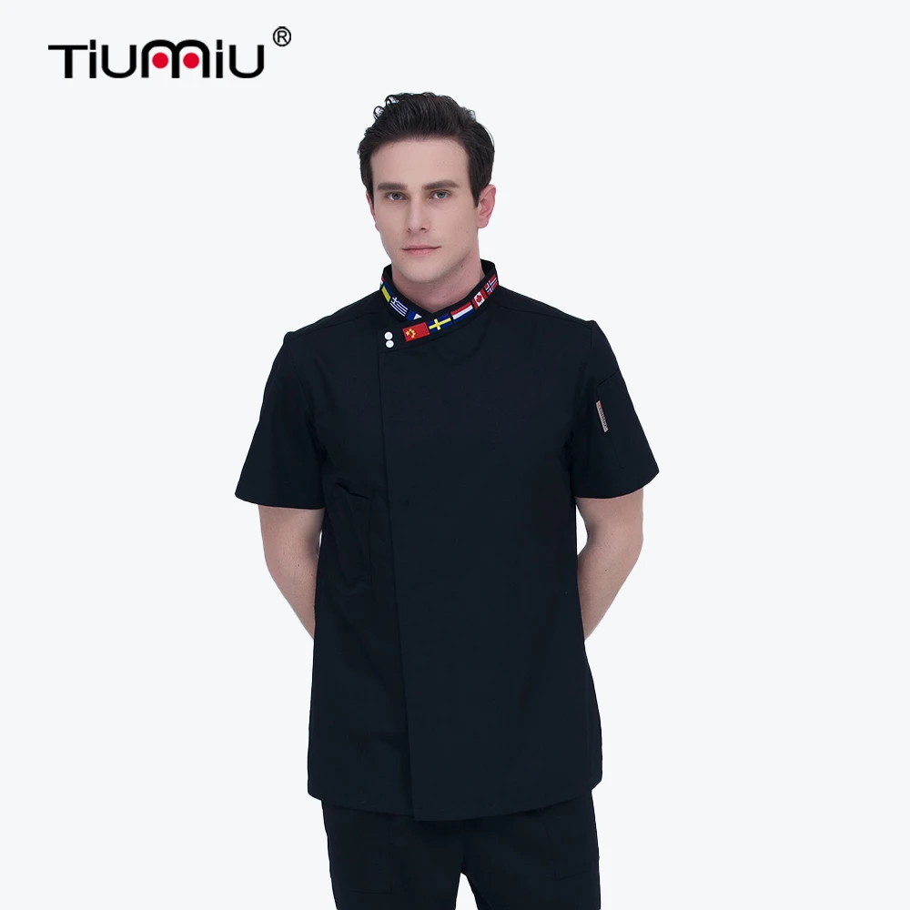 Chef Uniform Food Service Cooking Uniform Men Catering Clothes Hotel Restaurant Kitchen Bakes Patisserie Coffee Shop Overalls
Chef Uniform Food Service Cooking Uniform Men Catering Clothes Hotel Restaurant Kitchen Bakes Patisserie Coffee Shop Overalls