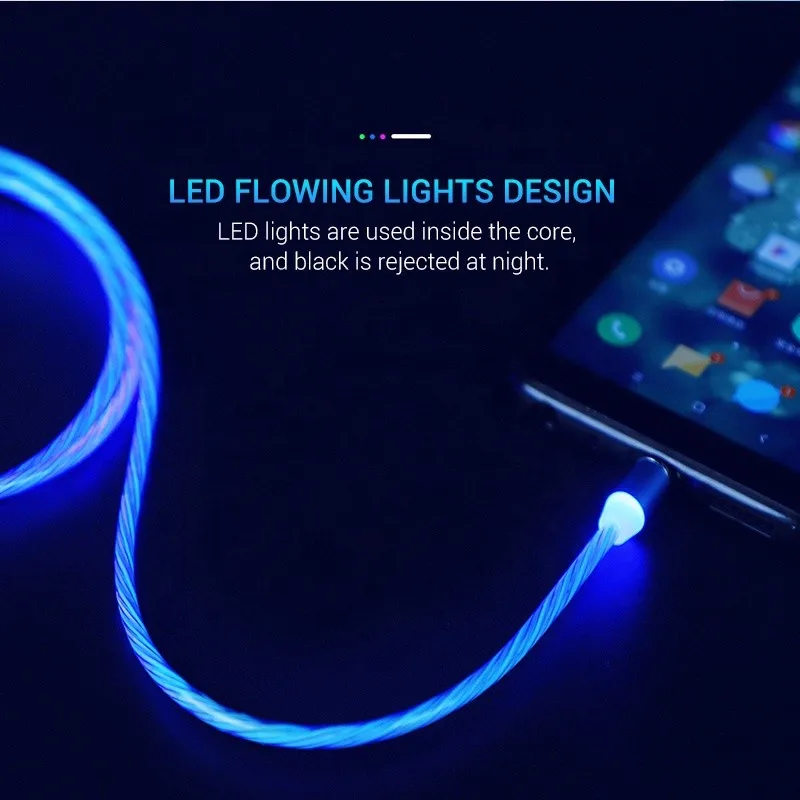 Glow LED Lighting Charging Magnetic USB Type C Cable Magnetic Cable USB Micro Charger Cable Wire for iPhone Huawei Samsung
Glow LED Lighting Charging Magnetic USB Type C Cable Magnetic Cable USB Micro Charger Cable Wire for iPhone Huawei Samsung