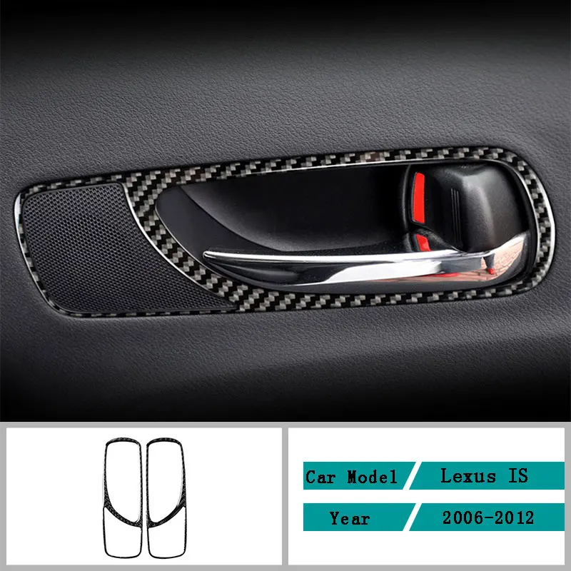 Carbon Fiber Car Accessories Interior Door Handle Frame Protective Decoration Decals Cover Trim Stickers For Lexus IS 2006-2012
Carbon Fiber Car Accessories Interior Door Handle Frame Protective Decoration Decals Cover Trim Stickers For Lexus IS 2006-2012