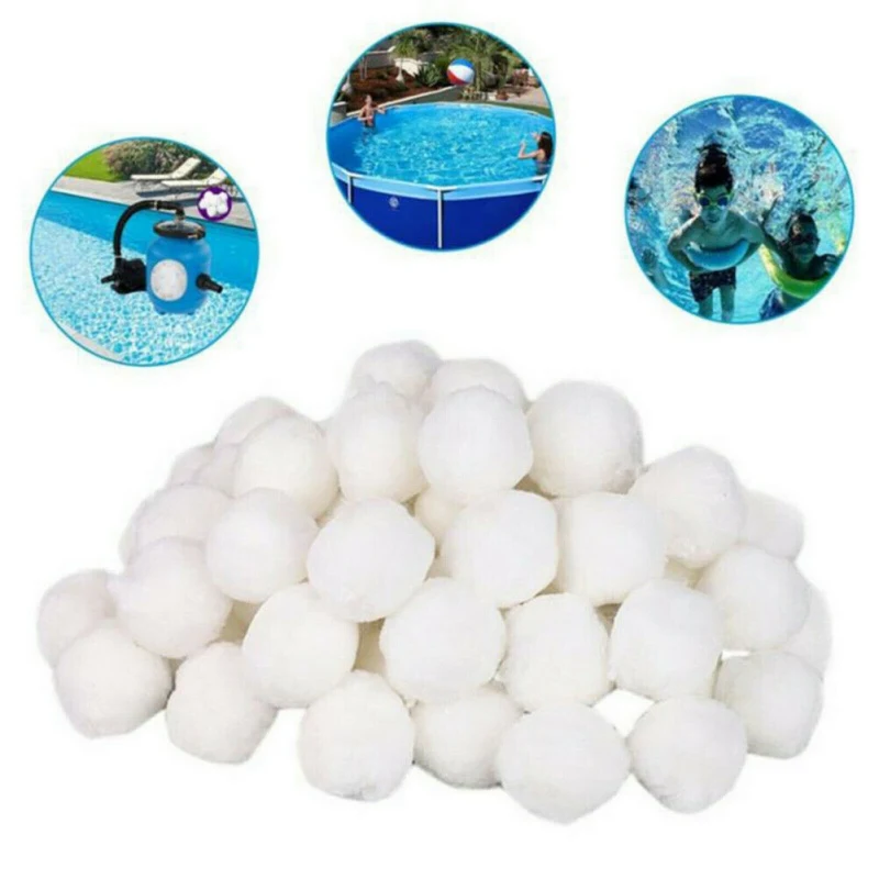 1.5 Lbs Pool Filter Cleaner Balls Eco-Friendly Fiber Filter Media For Swimming Pool Sand Filters(Equals 50 Lbs Pool Filter Sand)
1.5 Lbs Pool Filter Cleaner Balls Eco-Friendly Fiber Filter Media For Swimming Pool Sand Filters(Equals 50 Lbs Pool Filter Sand)