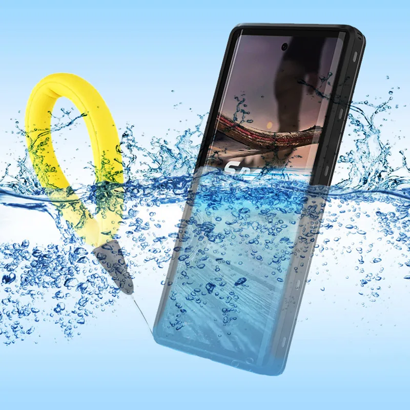 Герметичный водонепроницаемый чехол 100% для Samsung Note 10 S8 S9 S10 Plus чехлы плавания под