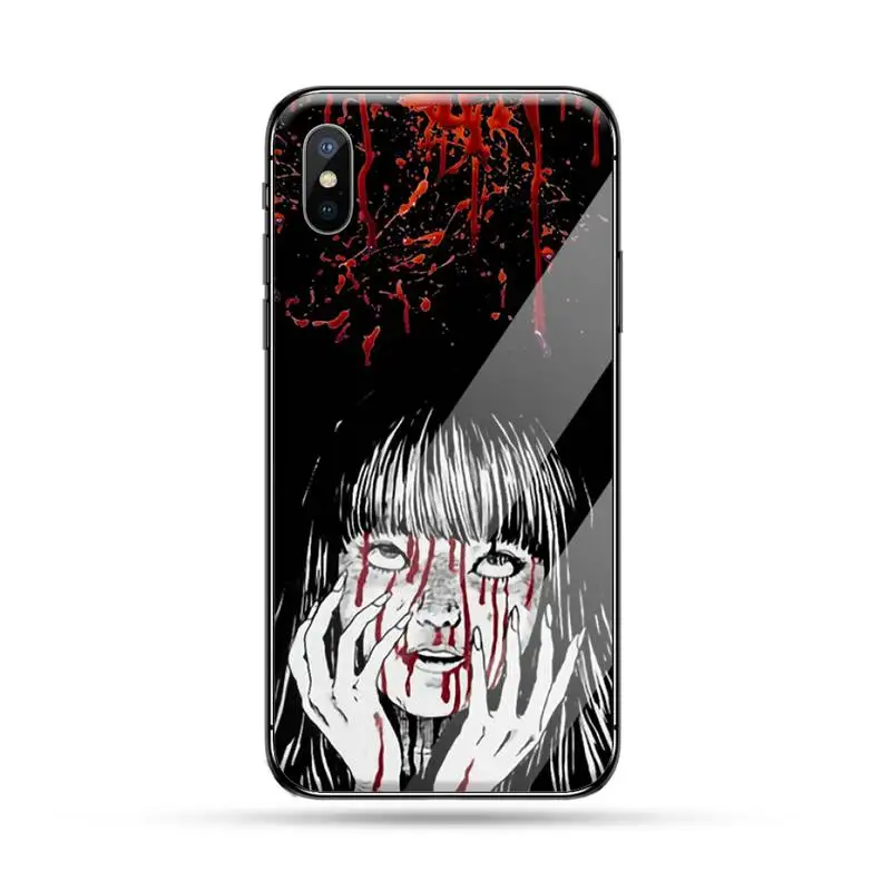 Japan Junji Ito Tees Horror anime luxury Phone Case funda Tempered glass For iphone 5C 6 6S 7 8 plus X XS XR 11 PRO MAX
Japan Junji Ito Tees Horror anime luxury Phone Case funda Tempered glass For iphone 5C 6 6S 7 8 plus X XS XR 11 PRO MAX