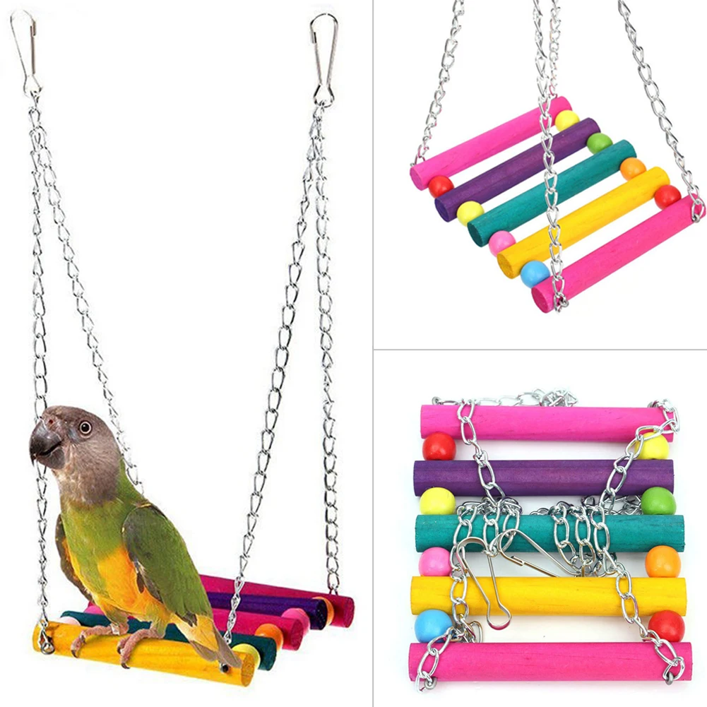 Bird Swing Toys,Parakeet Perches Hanging Cage Toy for Conures Parrots Parakeets Cockatiels Macaws Finches (colorful)
Bird Swing Toys,Parakeet Perches Hanging Cage Toy for Conures Parrots Parakeets Cockatiels Macaws Finches (colorful)