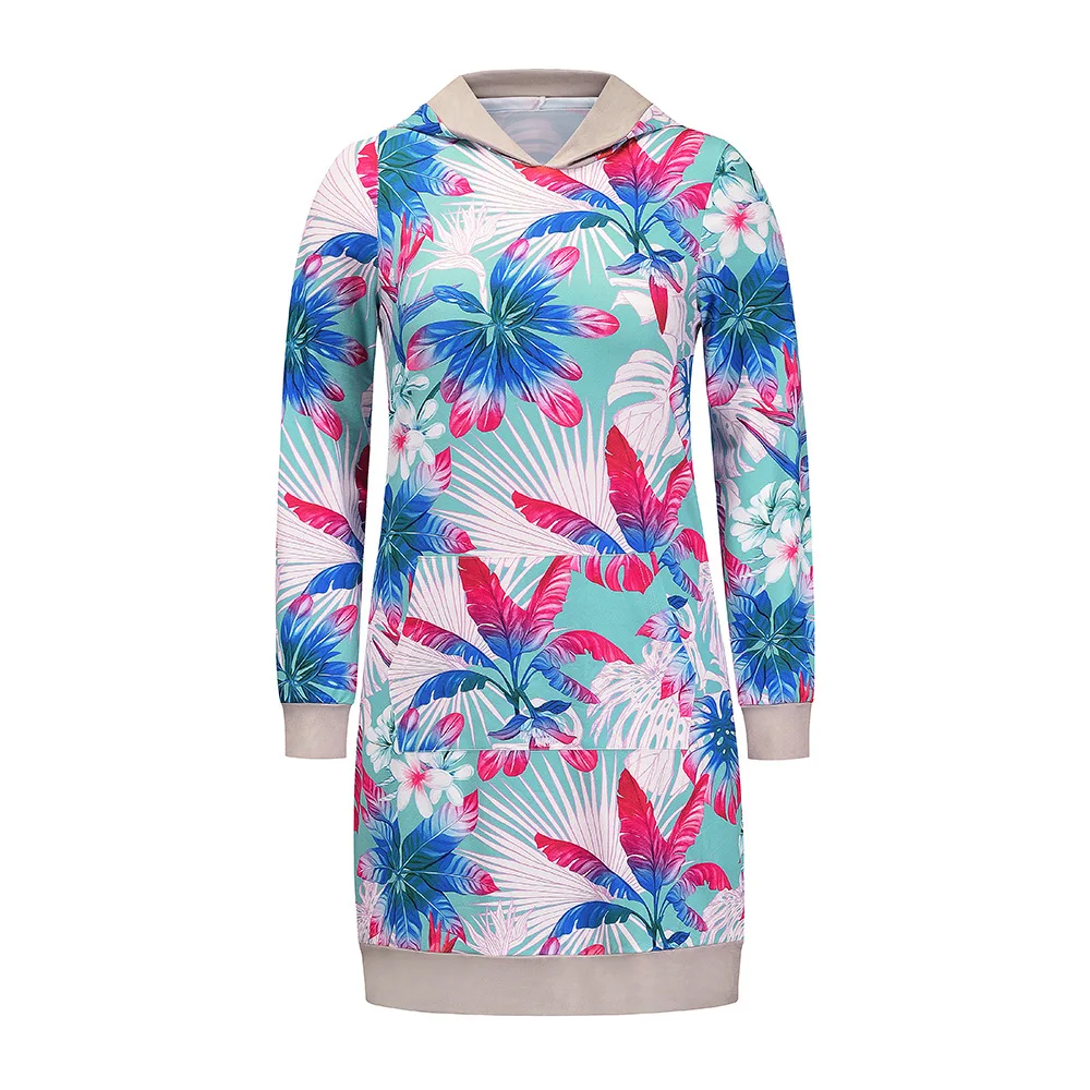 Diiwii Women's Fashion Casual Sweater Autumn and Winter New Loose Long-sleeved Hooded Print Contrast Dress
Diiwii Women's Fashion Casual Sweater Autumn and Winter New Loose Long-sleeved Hooded Print Contrast Dress