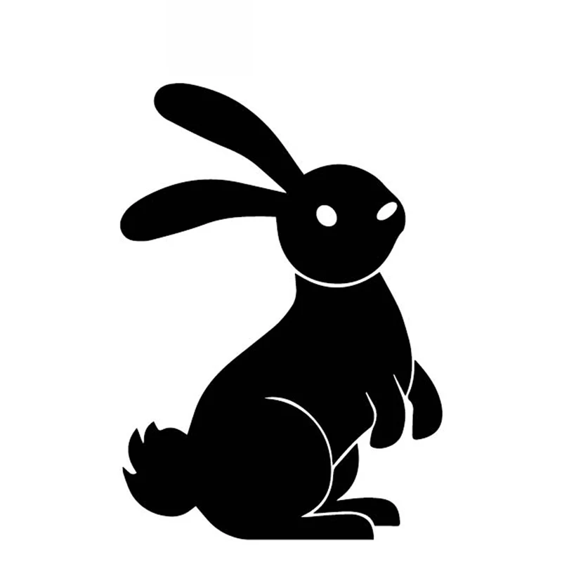 Rabbit Cute Decals High Quality Car Window Decoration Decals Personalized Pvc Waterproof Decals Black/white, 15cm*11cm
Rabbit Cute Decals High Quality Car Window Decoration Decals Personalized Pvc Waterproof Decals Black/white, 15cm*11cm