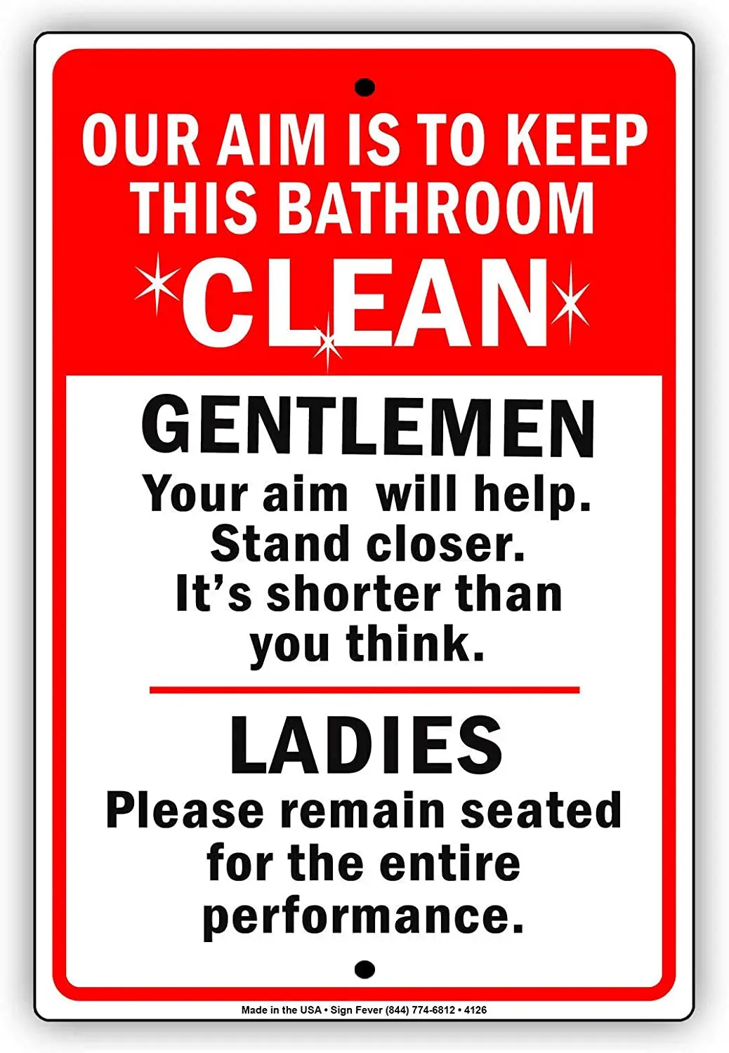 

SIGNCHAT. Наша цель-поддерживать эту ванную комнату в чистоте. Джентльмены. Дамский металлический постер. Настенный декор. Жестяной знак. 8x12 дюй...
