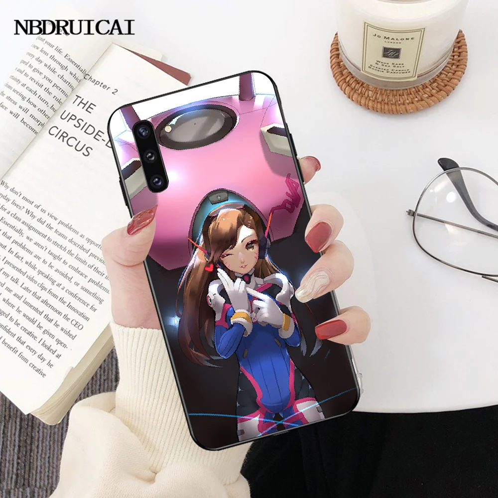 NBDRUICAI Overwatchs аниме чехол для телефона Samsung Galaxy Note 3 4 5 7 8 9 10 pro M10 20-30 | Мобильные