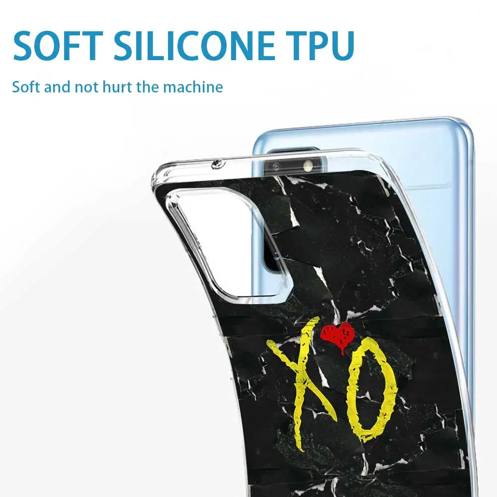 Мягкий ТПУ чехол Weeknd XO для телефона Samsung Galaxy S10 S9 S8 S20 Plus Ultra S10e A50 A51 A71 A70 A20E A10 A40 NOT 10 9 8