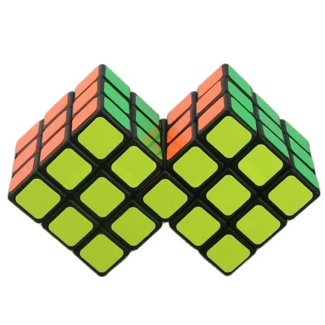 Cubetwist 57mm 2 in 1 3x3x3 Conjoint Cube Magic Puzzle Professional Challenge 3x3 Collection Game for Kid gift Toys | Игрушки и хобби