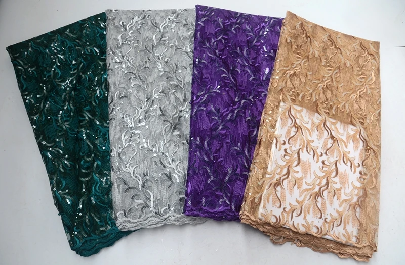 H&Q french sequins lace fabric 2021 high quality embroidery with beads and stones african net laces nigerian tulle fabrics
H&Q french sequins lace fabric 2021 high quality embroidery with beads and stones african net laces nigerian tulle fabrics