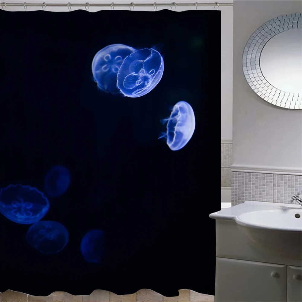 Jellyfish Shower Curtains Bathroom Decor Bath Curtains Waterproof Polyester Fabric Curtain
Jellyfish Shower Curtains Bathroom Decor Bath Curtains Waterproof Polyester Fabric Curtain