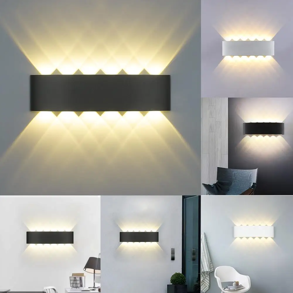 Aluminum Wall Lamp Bedroom Outdoor LED Light LED Wall Light Sturdy Durable Night Light Living Room
Aluminum Wall Lamp Bedroom Outdoor LED Light LED Wall Light Sturdy Durable Night Light Living Room