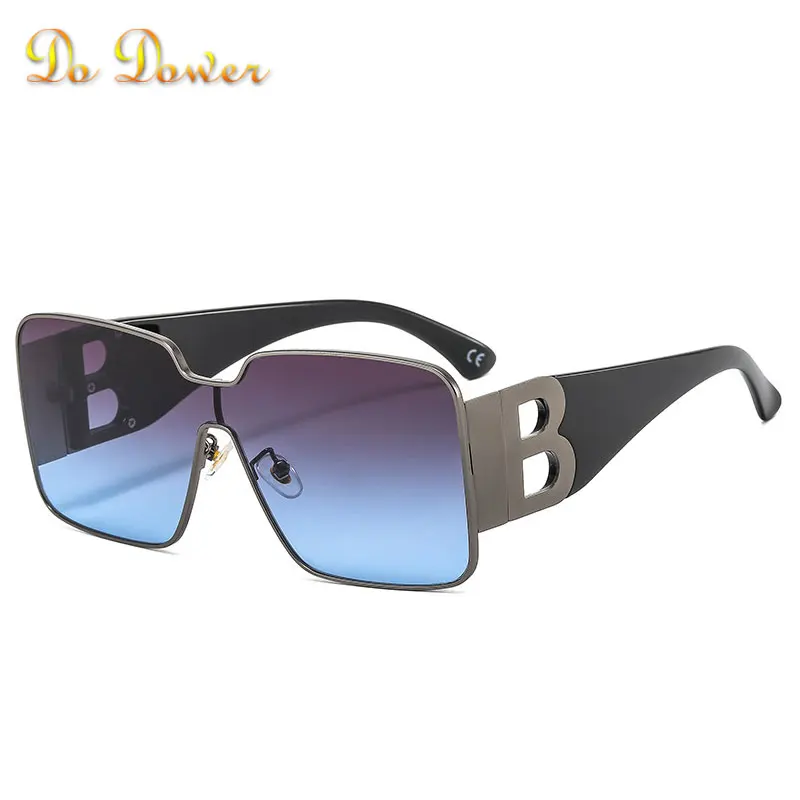 2021 High Quality Oversized Rimless Women's Square Sunglasses Fashion Big Frame Gradient Lens Brand Sun Glasses Oculos De Sol
2021 High Quality Oversized Rimless Women's Square Sunglasses Fashion Big Frame Gradient Lens Brand Sun Glasses Oculos De Sol