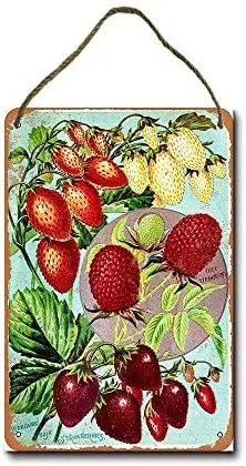 Metal Sign 8x12 Inch 1902 Tree and Bush Strawberries Wall Decor Hanging Sign
Metal Sign 8x12 Inch 1902 Tree and Bush Strawberries Wall Decor Hanging Sign