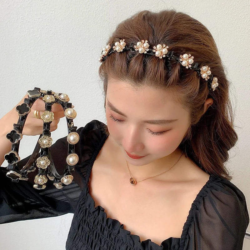 Bangs Fixed Broken Hair Finishing Magic Device Girl's Head Hairpin Handmade Headband Birthday Gift Headpiece Head Hair Accessory
Bangs Fixed Broken Hair Finishing Magic Device Girl's Head Hairpin Handmade Headband Birthday Gift Headpiece Head Hair Accessory