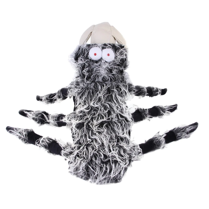 Warm Pet Costume Spider Halloween Dog Cat Cosplay Apparel Lovely Dress up Accessories for Holidays Party
Warm Pet Costume Spider Halloween Dog Cat Cosplay Apparel Lovely Dress up Accessories for Holidays Party