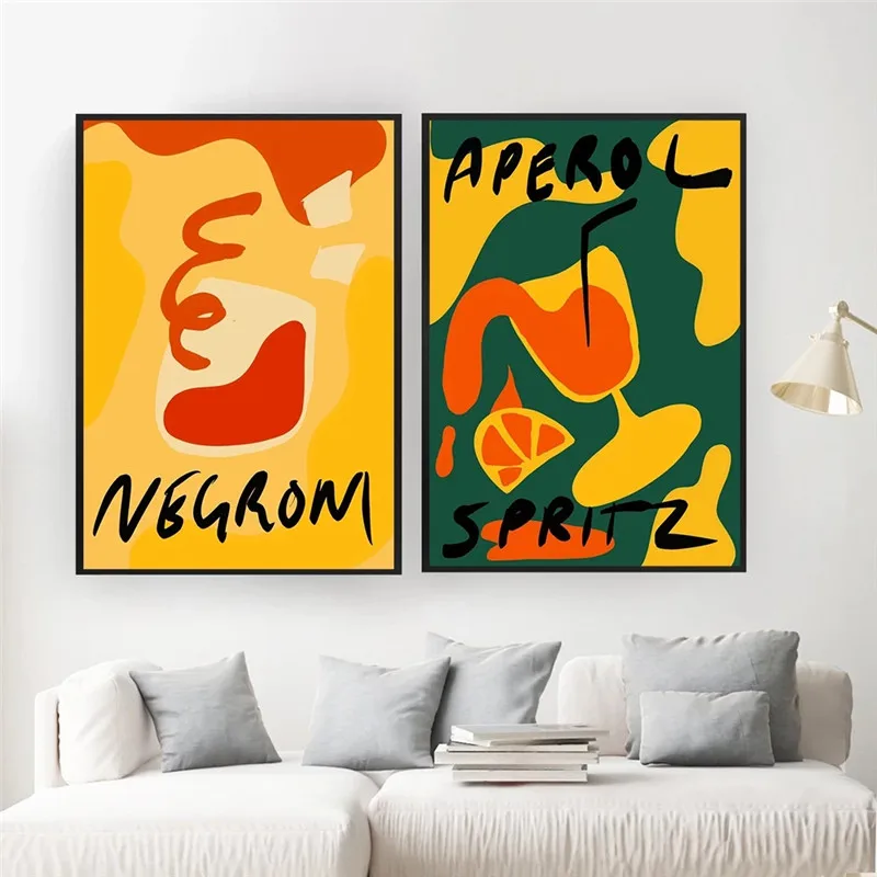Nordic Cartoon Wine Drink Posters and Prints Canvas Painting Abstract Wall Art Pictures Bar Kitchen Home Room Decor
Nordic Cartoon Wine Drink Posters and Prints Canvas Painting Abstract Wall Art Pictures Bar Kitchen Home Room Decor