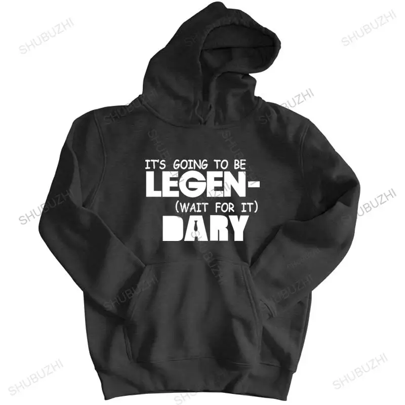 

new arrived black sweatshirt hooded men's LEGENDARY How I Met Your Mother Barney homme oversized shubuzhi cotton hoody coat