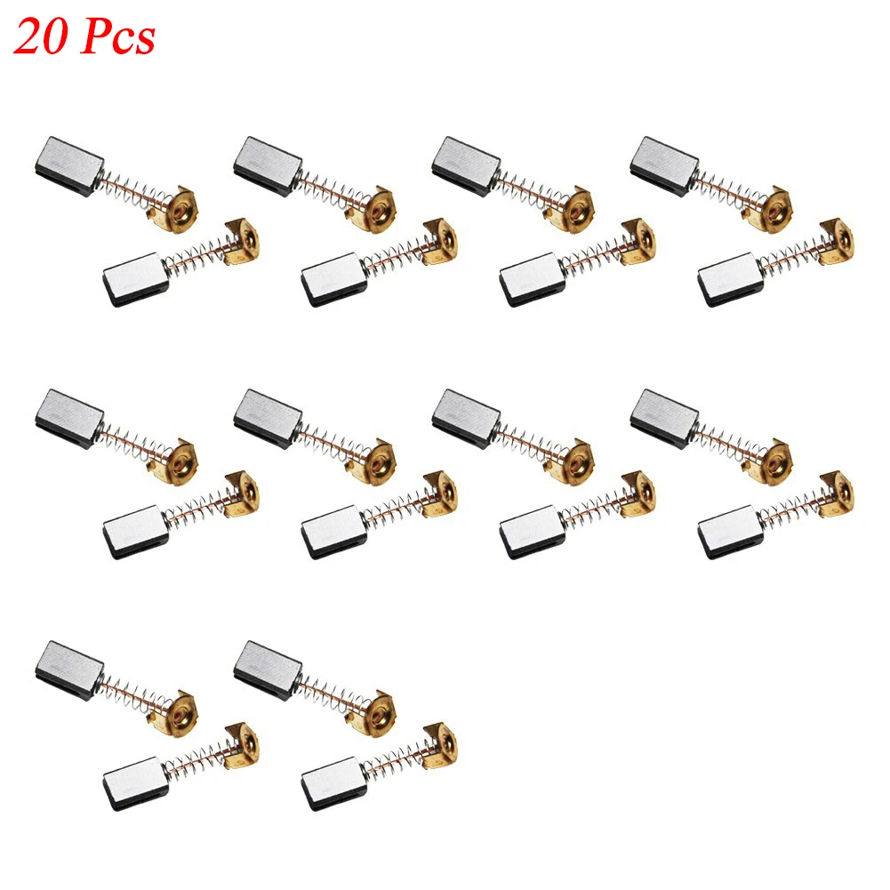 20Pcs 5x8x12mm Carbon Brush For Black & Decker G720 -B3 G720K-B3 GR750K PF600-B3 Type1 Angle Grinder Power Tool Motor Spare Part
20Pcs 5x8x12mm Carbon Brush For Black & Decker G720 -B3 G720K-B3 GR750K PF600-B3 Type1 Angle Grinder Power Tool Motor Spare Part