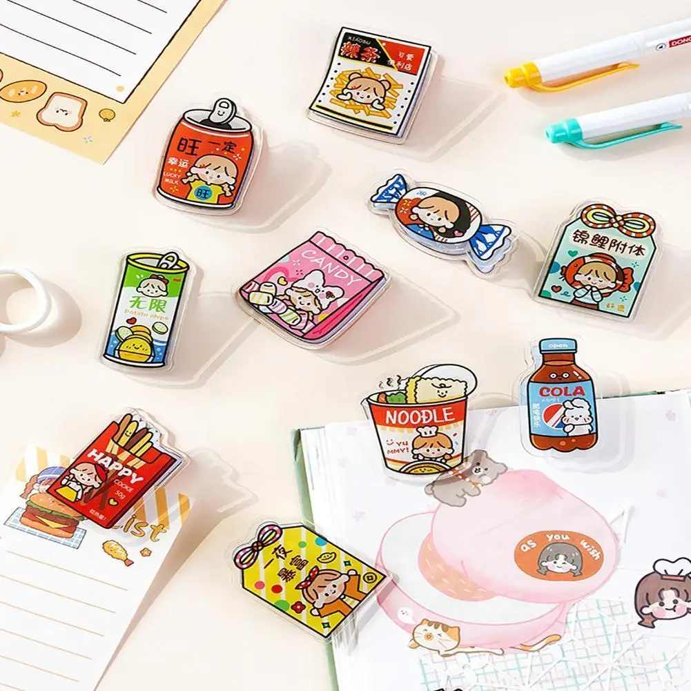 Acrylic Clip Cute Girl Mini Decorative Acrylic Paper Binder Storage Clip Suitable For Office School Student Supplies Statio T1a1
Acrylic Clip Cute Girl Mini Decorative Acrylic Paper Binder Storage Clip Suitable For Office School Student Supplies Statio T1a1