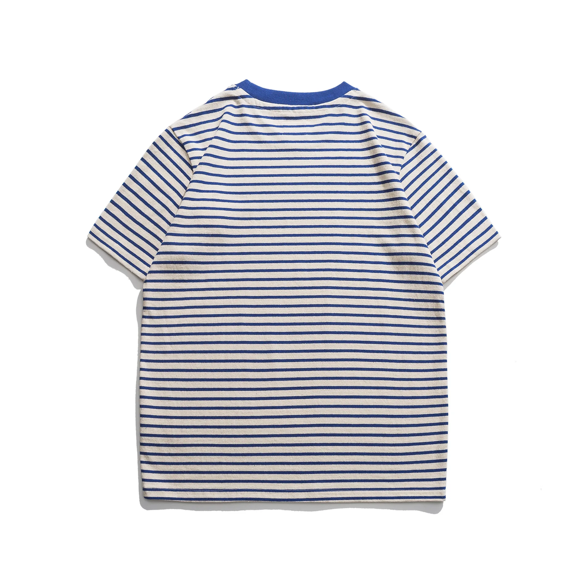 R-1017 High Quality Men's Striped t-Shirt Cotton Vintage Fashion Chic o-Neck Short Sleeve Color Contrast Casual Classical Tees
R-1017 High Quality Men's Striped t-Shirt Cotton Vintage Fashion Chic o-Neck Short Sleeve Color Contrast Casual Classical Tees