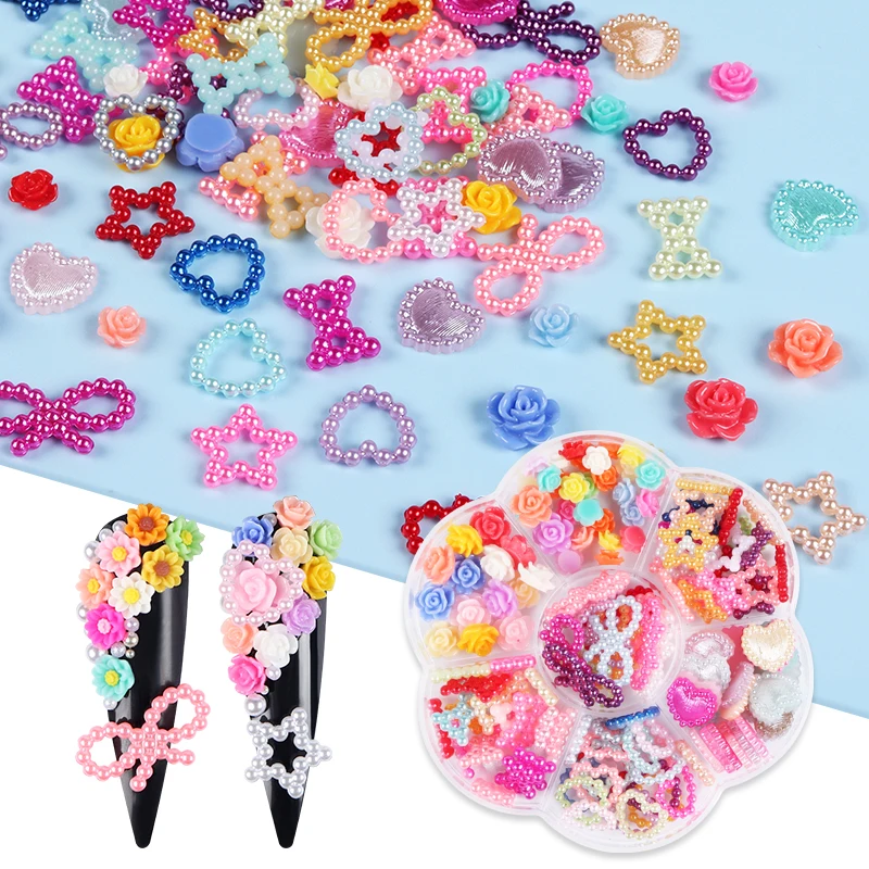 Love Hearts Bowknot Nail Jewelry Valentine's Day Nail Art Decorations Pearlescent Ornaments Rose Gel Polish Manicure Accessories
Love Hearts Bowknot Nail Jewelry Valentine's Day Nail Art Decorations Pearlescent Ornaments Rose Gel Polish Manicure Accessories