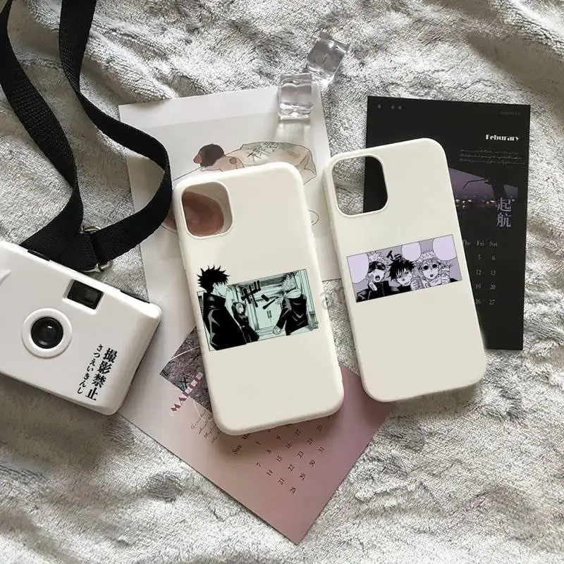 Jujutsu Kaisen Satoru Gojo anime Phone Case Candy Color for iPhone 6 7 8 11 12 s mini pro X XS XR MAX Plus
Jujutsu Kaisen Satoru Gojo anime Phone Case Candy Color for iPhone 6 7 8 11 12 s mini pro X XS XR MAX Plus