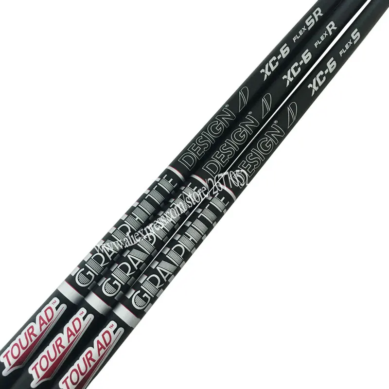 

New Golf shaft Tour AD XC-6 Golf driver shaft R or SR Flex Graphite shaft wood Clubs shaft 3pcs/Loft Cooyute Free shipping