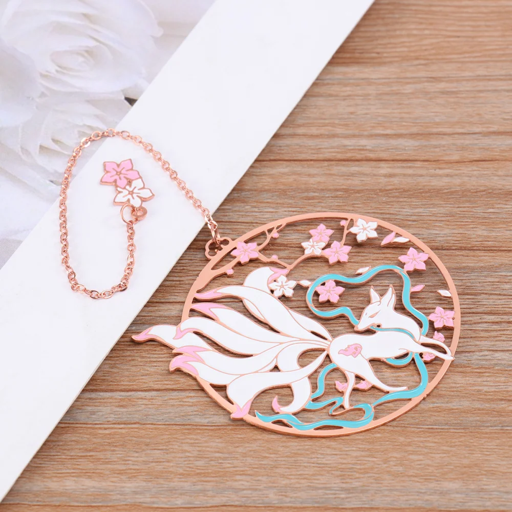 Folding Fan Bookmarks Metal Gifts Bookmarks Colorful Funny Beautiful Hanging Drop for Home (Nine-Tailed Fox Style, Shining Light
Folding Fan Bookmarks Metal Gifts Bookmarks Colorful Funny Beautiful Hanging Drop for Home (Nine-Tailed Fox Style, Shining Light