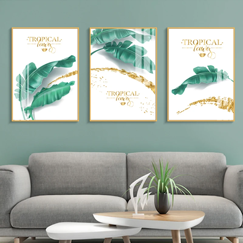 Vitality Leaf Posters Plants Minimalist Gold And Green Wall Art Modern Canvas Paintings For Living Room Decor Bedroom Pictures
Vitality Leaf Posters Plants Minimalist Gold And Green Wall Art Modern Canvas Paintings For Living Room Decor Bedroom Pictures