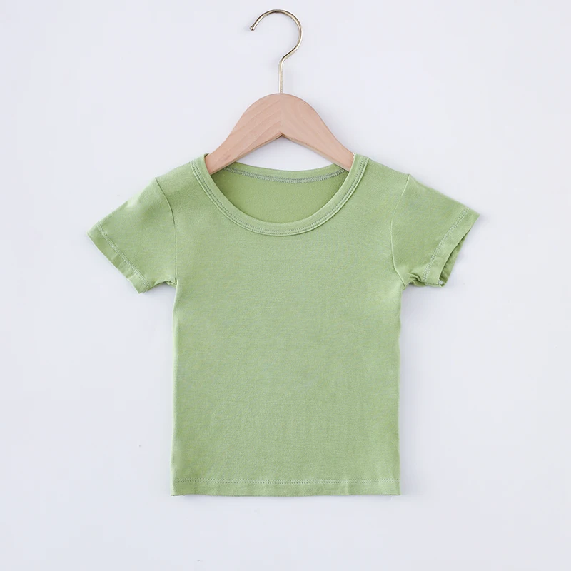 New Childrens T-Shirt Summer Casual Clothes Baby Girls Short-sleeved Bottoming Shirt Tops Toddler Boys Candy Colors Thin Tees
New Childrens T-Shirt Summer Casual Clothes Baby Girls Short-sleeved Bottoming Shirt Tops Toddler Boys Candy Colors Thin Tees