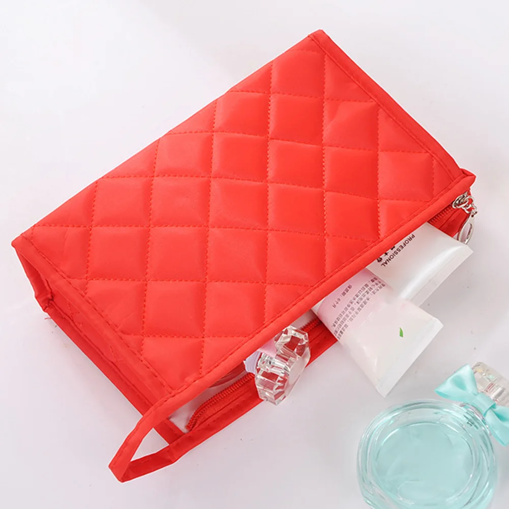 Travel Plaid Cosmetic Bag Makeup Bag Handbag Female Zipper Purse Small Cosmetics Make Up Bags Travel Beauty Organizer
Travel Plaid Cosmetic Bag Makeup Bag Handbag Female Zipper Purse Small Cosmetics Make Up Bags Travel Beauty Organizer