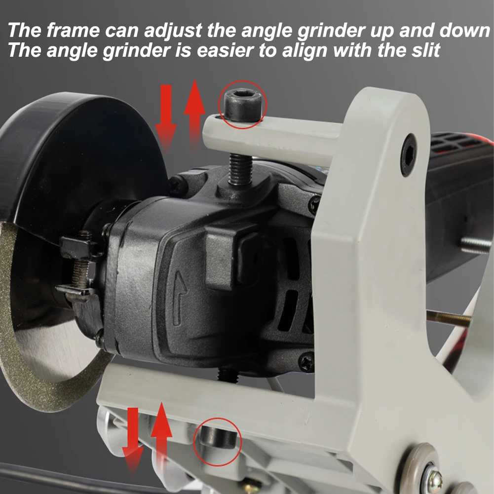 Durable Rack Angle Grinder Home Construction Tool Floor Ceramic Tile Seam Clean Machine Bracket Pulley Practical Aluminum Alloy
Durable Rack Angle Grinder Home Construction Tool Floor Ceramic Tile Seam Clean Machine Bracket Pulley Practical Aluminum Alloy