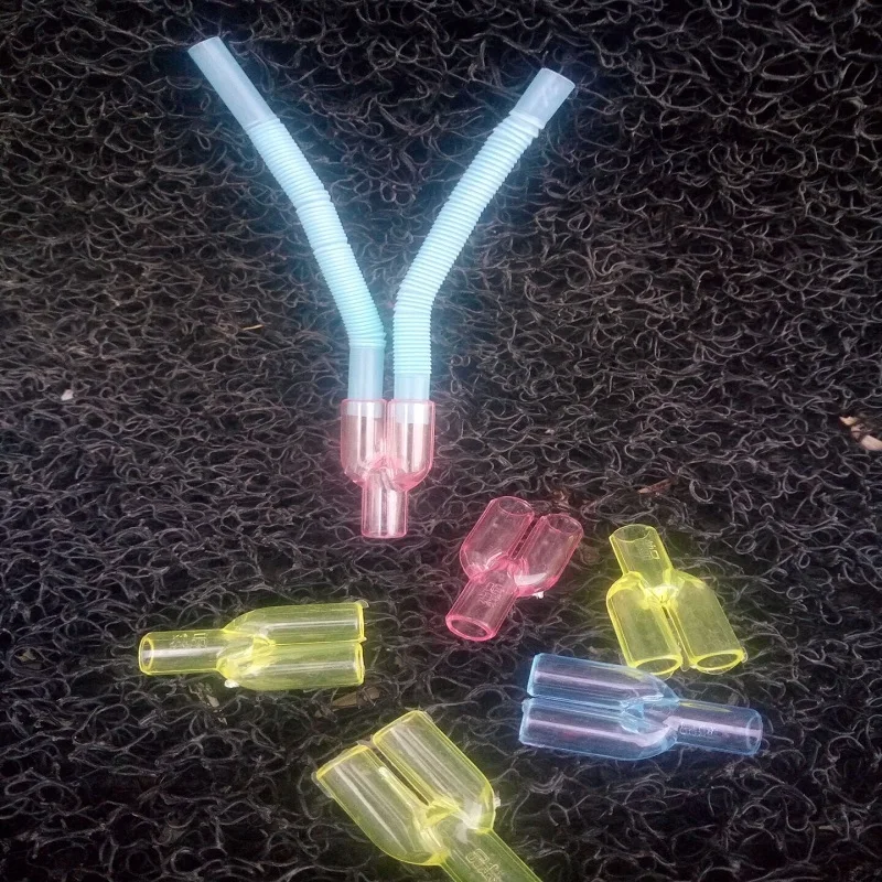 Tube Plastics One-for-two Shisha Adapter Plastic Tee Joint of Straw Quick Connector for Hookah Tobacco Set Accessories Small
Tube Plastics One-for-two Shisha Adapter Plastic Tee Joint of Straw Quick Connector for Hookah Tobacco Set Accessories Small