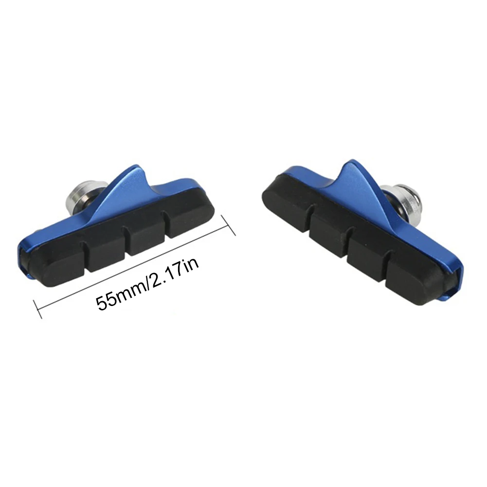 1 Pair Mountain Road Bike Brake Pads Bicycle Braking V-Brake Holder Shoes Rubber Blocks Durable Cycling Accessories Hot Sale
1 Pair Mountain Road Bike Brake Pads Bicycle Braking V-Brake Holder Shoes Rubber Blocks Durable Cycling Accessories Hot Sale