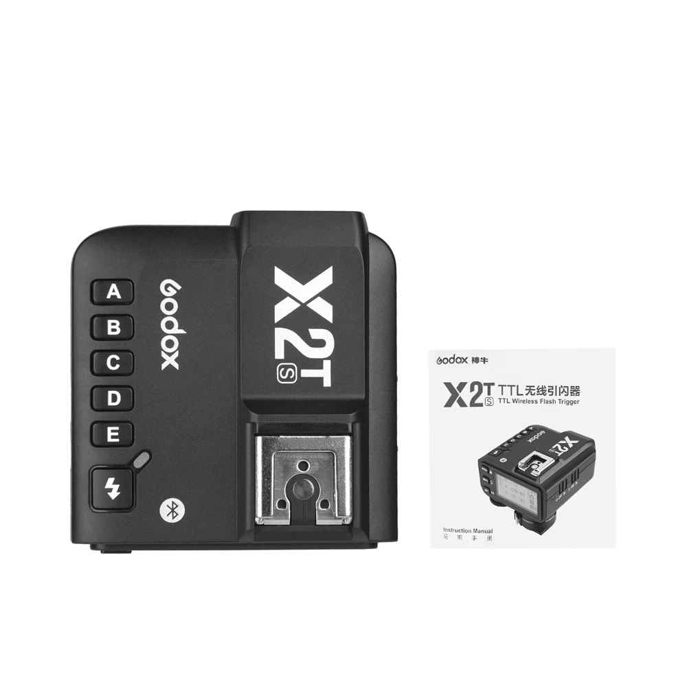 Беспроводной триггер вспышки Godox X2T-S TTL 2 4G 1/8000s HSS передатчик для Sony TT350S AD200 AD200Pro