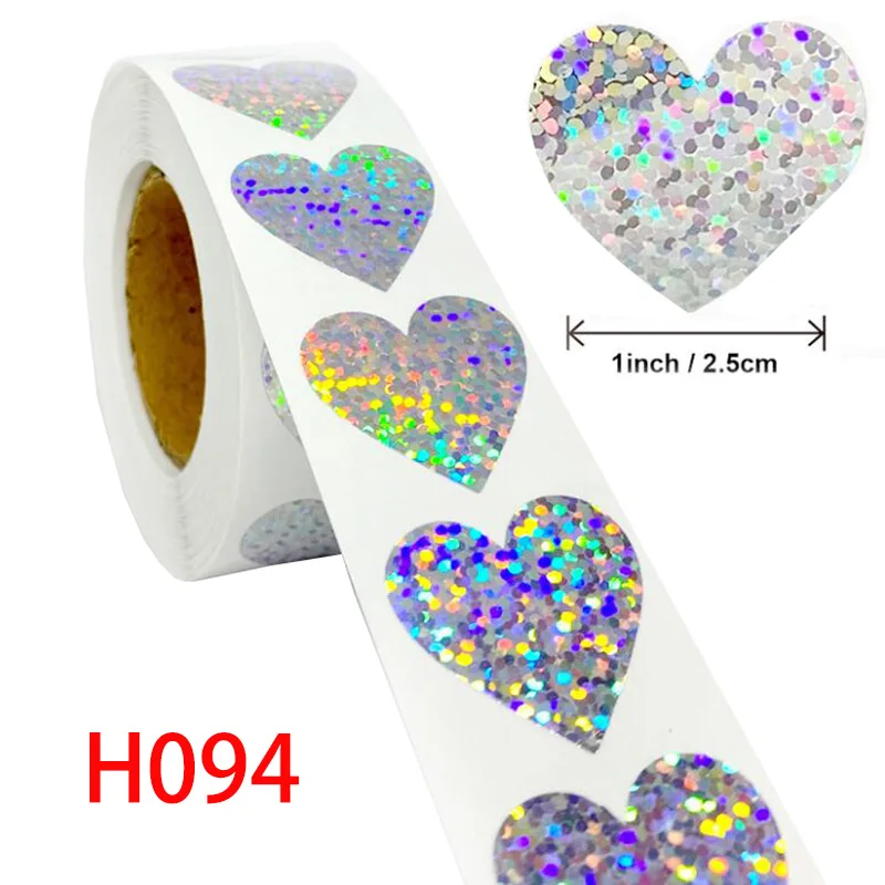 Waterproof plastic stickers laser seal label Heart shape Stickers for business Shop window Wedding decoration Stationery Sticker
Waterproof plastic stickers laser seal label Heart shape Stickers for business Shop window Wedding decoration Stationery Sticker