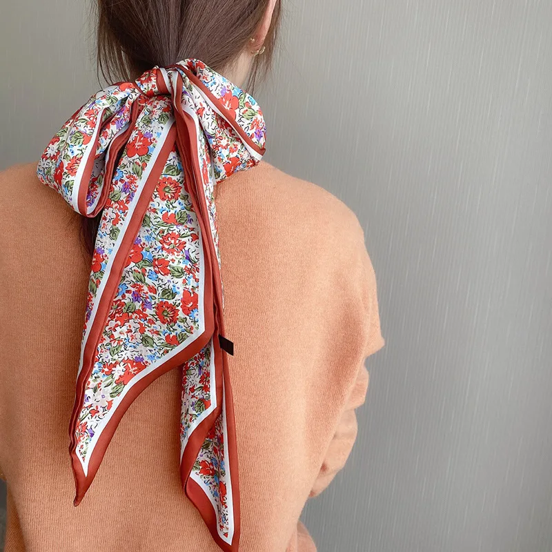 Silk Scarf Women Shawls Wraps Fashion Small Hair Neck Hijabs Foulard Scarves Female Lady bufanda seda mujer echarpe ete soie
Silk Scarf Women Shawls Wraps Fashion Small Hair Neck Hijabs Foulard Scarves Female Lady bufanda seda mujer echarpe ete soie