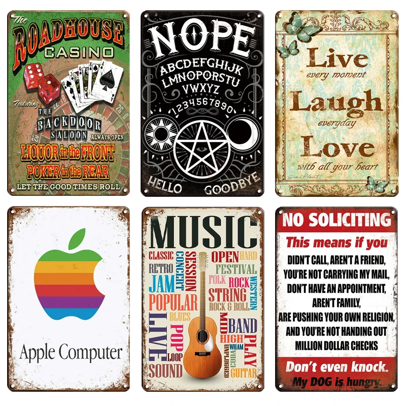 LIVE LOVE Metal Sign Vintage Home Decor Retro NO TRESPASSING Tin Signs Man Cave Bedroom Living Room Kitchen Decor
LIVE LOVE Metal Sign Vintage Home Decor Retro NO TRESPASSING Tin Signs Man Cave Bedroom Living Room Kitchen Decor