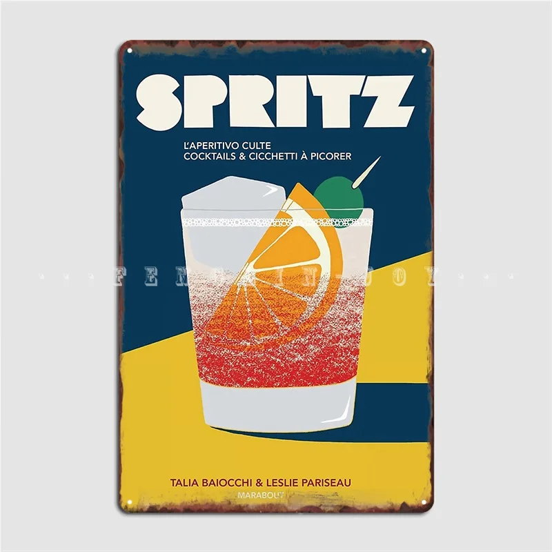 Винтажный металлический знак Aperol Spritz, таблички для клувечерние, дизайн бара, пещера, жестяной плакат
Винтажный металлический знак Aperol Spritz, таблички для клувечерние, дизайн бара, пещера, жестяной плакат