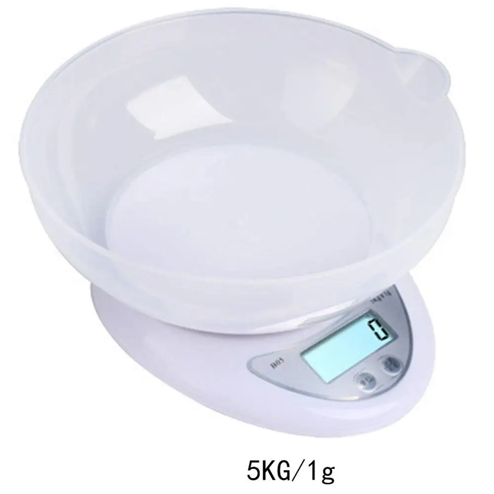 ABS Practical Kitchen Scale Digital Scale B05 5kg 1g Portable Mini Electronic Scale
ABS Practical Kitchen Scale Digital Scale B05 5kg 1g Portable Mini Electronic Scale