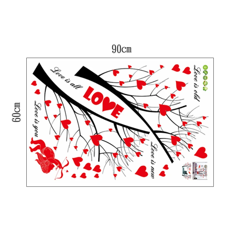 Red Heart Love Tree Wall Stickers For Tv Sofa Background Living Room Decoration Diy Creative Plant Wall Mural Art Diy Home Decal
Red Heart Love Tree Wall Stickers For Tv Sofa Background Living Room Decoration Diy Creative Plant Wall Mural Art Diy Home Decal