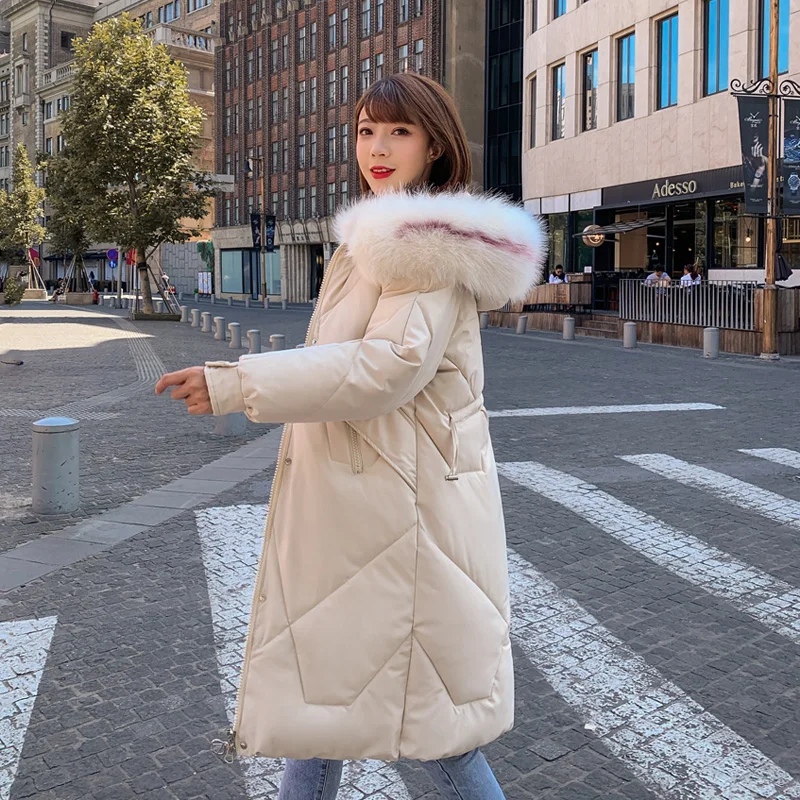 Fur Collar Down Cotton Coat Female Womens Winter Jacket Coat Thick Cotton Warm Long Jacket Womens Outwear Parkas Large Size
Fur Collar Down Cotton Coat Female Womens Winter Jacket Coat Thick Cotton Warm Long Jacket Womens Outwear Parkas Large Size